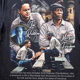 THE SHAWSHANK REDEMPTION MOVIES HEAVYWEIGHT BLACK T-SHIRT