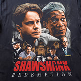 THE SHAWSHANK REDEMPTION MOVIES HEAVYWEIGHT BLACK T-SHIRT