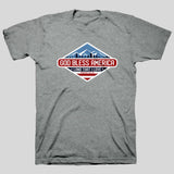 Kerusso Christian T-Shirt God Bless America