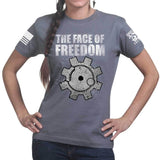 The Face of Freedom Ladies T-shirt Style001