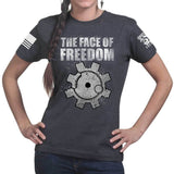 The Face of Freedom Ladies T-shirt Style001