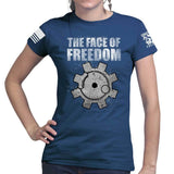 The Face of Freedom Ladies T-shirt Style001