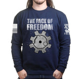 The Face of Freedom Sweatshirt Style001