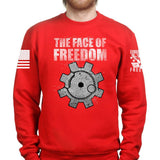 The Face of Freedom Sweatshirt Style001
