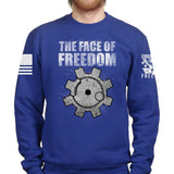 The Face of Freedom Sweatshirt Style001