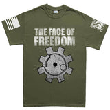 The Face of Freedom Mens T-shirt Style001