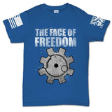 The Face of Freedom Mens T-shirt Style001