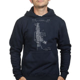 Unisex AR-15 Pistol Blueprint Hoodie