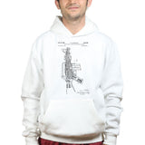 Unisex AR-15 Pistol Blueprint Hoodie