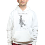Unisex AR-15 Pistol Blueprint Hoodie Style001