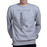 Unisex AR-15 Pistol Blueprint Sweatshirt