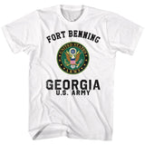 Army - Ft Benning - Short Sleeve - Adult - T-Shirt