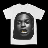 A$AP Rocky "Gold Grill" Graphic Tee Style001