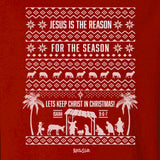 Kerusso Womens Sweatshirt Jesus Is The Reason For the Season