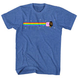 Mr. T - Nyan Nyan Nyan - Short Sleeve - Heather - Adult - T-Shirt