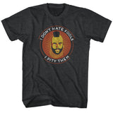 Mr. T - The Tao Of T - Short Sleeve - Heather - Adult - T-Shirt