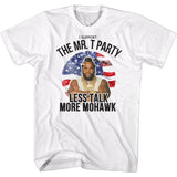 Mr. T - Less Talk More Mohawk - Short Sleeve - Adult - T-Shirt