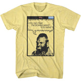 Mr. T - You So Fine - Short Sleeve - Heather - Adult - T-Shirt