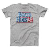 Boats and Hoes 2024 Funny Movie Men/Unisex T-Shirt