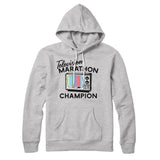 Television Marathon Champion Hoodie