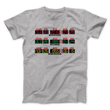 Time Machine Dashboard Funny Movie Men/Unisex T-Shirt