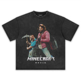 A MINECRAFT MOVIE POP 5 TEE