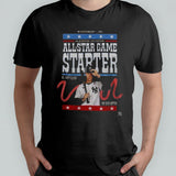 Aaron Judge New York Yankees 2024 MLB All Star Game Player t shirt