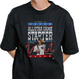 Aaron Judge New York Yankees 2024 MLB All Star Game Player t shirt