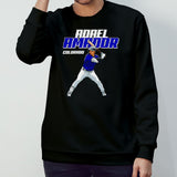 Adael Amador Colorado baseball player shirt