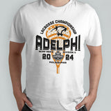 Adelphi Panthers 2024 NCAA Division II Menâ€™s Lacrosse Championship shirt