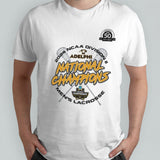 Adelphi Panthers Menâ€™s Lacrosse 2024 NCAA Division II National Champions logo shirt