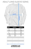 John Wayne The Duke Gray Heather Adult Long Sleeve T-Shirt