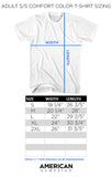 National Parks - Yosemite Floral - American Classics - Solid Beige Adult Short Sleeve Comfort Color T-Shirt