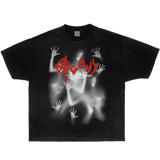 Agony Garment-Dyed Boxy Shirt Streetwear Y2K