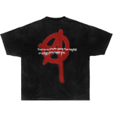 Agony Garment-Dyed Boxy Shirt Streetwear Y2K