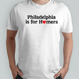 Alec Bohm wearing Philadelphia is for Homers shirt