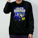 Alex Bowman Hendrick Motorsports Team Collection Ally Darlington Throwback shirts