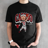 Alex Caruso Chicago Bulls cartoon shirt
