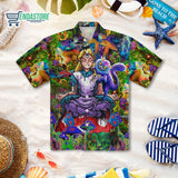 Alice in Wonderland Hawaiian Print Shirt