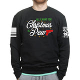All I Want For Christmas Is Pew Sweatshirt Style001