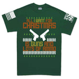 All I Want For Christmas Men's T-shirt Style001