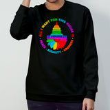 All I want for this house is peace equality kindness LGBT shirt