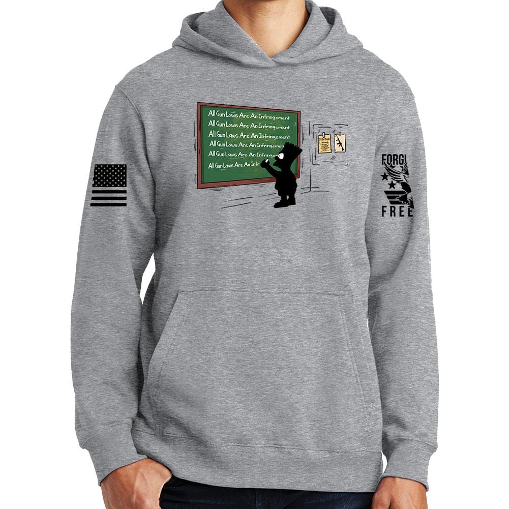 All Gun Laws Are An Infringement Hoodie Style001