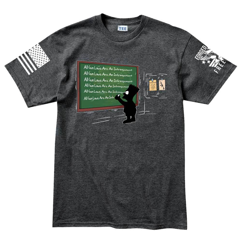 All Gun Laws Are An Infringement Mens T-shirt Style001