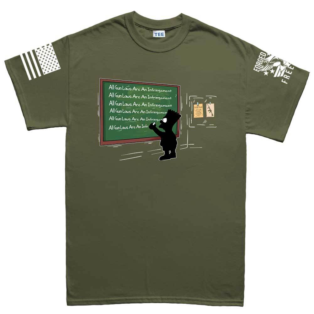 All Gun Laws Are An Infringement Mens T-shirt
