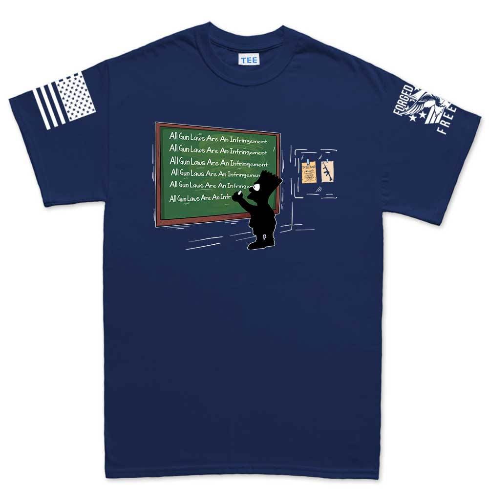 All Gun Laws Are An Infringement Mens T-shirt Style001