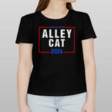 Alley Cat 2024 Biden vs Trump Presidential Debate T-shirt