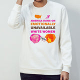 America Runs On Emotionally Unavailable White Women Class Of 09 T-shirt