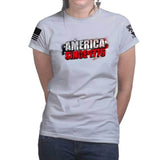 America Since 1776 Ladies T-shirt Style001