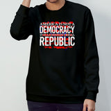 America is not a democracy it is a constitutional republic shirt